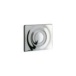 Grohe Surf Bedieningsplaat - enkelspoeling - horizontaal/verticaal - 156x197mm - chroom 0442603