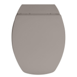 Allibert Baccara 2 wc zitting 37x48cm Donker Taupe glans SW734120