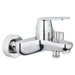 Grohe Eurosmart Cosmopolitan Badkraan - met omstel - met koppelingen - chroom 0437348