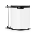 Brabantia Built-in Bin Inbouwemmer - 15 liter - kunststof binnenemmer - wit/black SW1117389