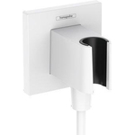 Hansgrohe Fixfit e - handdouchehouder - inclusief muuraansluitbocht - mat wit SW773902