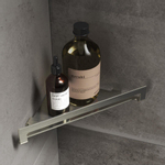 Hotbath Archie Design douchehoekkorf - mat RVS SW230390