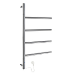 Smedbo Dry Handdoekradiator - 40.3x77.7x8.7cm - ophangen - RVS Gepolijst Edelstaal SW432351