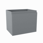 Mondiaz FLOTT wastafelonderkast - 60x45x50cm - 2 uitsparing midden - softclose - Plata SW1015183