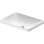 Duravit D-neo Inbouw wastafel - zonder kraangat - zonder overloop - 60x44x14.5cm - met wondergliss - wit SW640439