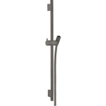 Hansgrohe Unica Glijstang S puro - 65 cm - met doucheslang - geborsteld zwart chroom SW295825