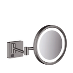 Hansgrohe Addstoris make-up spiegel led 1x vergr. brushed black chroom SW651481