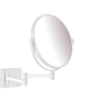Hansgrohe AddStoris make-upspiegel – rond Ø18,8 cm – zonder verlichting – 3x vergrotend – Wit mat SW651241