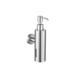 Fortifura Calvi zeepdispenser - wand - rond - PVD - geborsteld RVS SW1111568