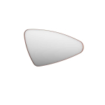 INK SP22 miroir – forme organique – 120 x 70 cm – version droite – Cuivre brossé SW798387