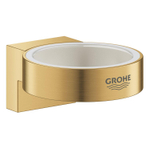 GROHE selection Support-savon Ø5.6cm pour distributeur 41 028 ou verre 41 029 cool sunrise brossé (or) SW482060