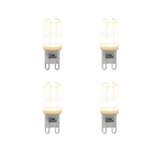 Luedd LED lamp - set van 4 - G9 - 3W - 2700K - 280LM - dimbaar SW1211317