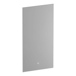 BRAUER Ambiance spiegel 40x80cm met verlichting rechthoek Zilver SW721008