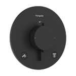Hansgrohe Ecostat Comfort S Mitigeur thermostatique encastré - 2 fonctions - noir mat SW1245322