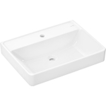 Hansgrohe Xanuia Q Lavabo/Fontaine - 65x48cm - 1 trou de robinet - sans trop-plein - blanc brillant SW1165142