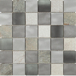 Dune Materia Mosaics Carreau de mosaïque - 29,8x29,8cm - 8,0mm - Grey SW798695