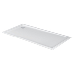 Duravit Starck Slimline Kunststof douchebak acryl rechthoekig - 180x90x6.5cm - zonder poten - wit 0297251