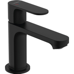 Hansgrohe Rebris s Eengreeps wastafelmengkraan - 80 - coolstart - met PopUp - trekwaste metaal - mat zwart SW796557