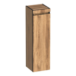 BRAUER Joy Edge badkamerkast - 120x35x35cm - 1 deur - rechtsdraaiend - greeploos - Honey SW1200802