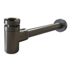 Wiesbaden UniMatch Siphon de lavabo 5/4" x 32 mm gunmetal SW440857