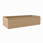 Mondiaz FOGE Meuble sous vasque - 100x45x25cm - 1 tiroir - softclose - 1 découpe droite - Oro SW1015283