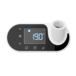Plieger nexus thermostat ovale 139,5 x 66 x 60mm ecodesign blanc/noir SW796357