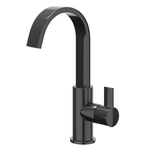 IVY Pact Mitigeur lavabo - bec cascade rotatif - coldstart - Noir Chrome PVD SW1030819