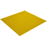 The Mosaic Factory Amsterdam mozaïektegel - 32.2x32.2cm - wand en vloertegel - Vierkant - Glas Yellow Mat SW62114