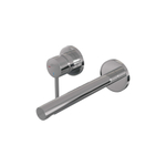 BRAUER Chrome Edition Wastafelmengkraan inbouw - rechte uitloop rechts - hendel lang smal - inclusief inbouwdeel - model A2 chroom SW715580