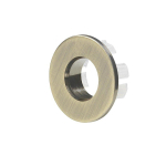 Fortifura Calvi Luxe Overloopring - 3cm - geschikt - voor wastafels - PVD - geborsteld messing (goud) SW876418