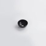 QeramiQ Dely Vasque à poser - 20x20x9cm - ronde - céramique - noir mat SW1102404