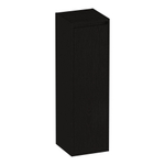 BRAUER Adore armoire de salle de bain - 120x35x35cm - avec 1 porte sans poignée ouvrant vers la gauche en Bois Noir SW1198187