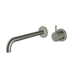 Hotbath Cobber X Afbouwdeel - voor wastafelmengkraan - 25cm uitloop - geborsteld nikkel (RVS) SW1117986