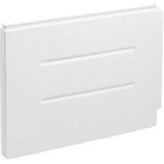 Duravit D-code Kunststof zijpaneel - voor bad - 80cm links - mat wit 0315158