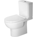 Duravit No.1 ensemble de WC au sol avec réservoir et abattant de WC 39 x 65,5 x 77,5 cm, blanc SW723797