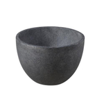 Ideavit Mini Vasque à poser - 22.5x22.5x15cm - rond - béton - gris foncé SW416487