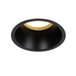 QAZQA Dept Spot encastré - 10.5x10.5x10.4cm - dimmable - IP44 - noir mat SW1187255