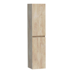 BRAUER Joy badkamerkast - 160x35x35cm - 2 deuren - greeploos - links- of rechtsdraaiend - Forest Wheat SW370876