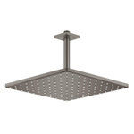 GROHE Rainshower Mono 310 Cube Douche de tête - 31x31cm - 1 jet - bras de plafond 14,2cm - graphite dur brossé SW439102