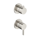 Hotbath Ace Pièce de finition - mitigeur - inverseur 2 voies - Nickel brossé SW1117646