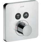 AXOR Showerselect garniture de finition thermostatique avec robinet d'arrêt pour 2 fonctions chrome GA86984