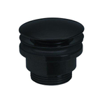 Crosswater MPRO Wastafelafvoer - met klikwaste - mat zwart SW487376