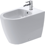 Duravit Me by starck bidet sur pied 370x400x600mm 1 trou de robinet trop-plein blanc 0300876