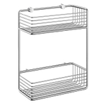 Smedbo Sideline Etagère de douche 31x25x10cm double Chrome SW542747