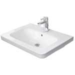 Duravit DuraStyle lavabo meuble avec trop-plein avec 1 trou de robinet 65x48cm blanc SW54141