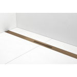 Easy drain R-line Clean Color douchegoot 100cm brushed bronze SW894133