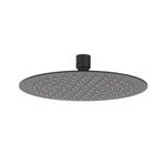 IVY Douche de tête - slim - 20cm - buses anticalcaires - Eco-air - Mat noir PED SW1031549