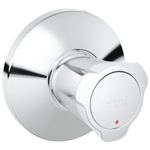 GROHE Costa L set de finition pour robinet d'arrêt encastré eau chaude chromé 0440122