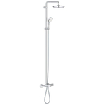 GROHE Tempesta Cosmopolitan Ensemble de douche et baignoire thermostatique avec douche de tête 21cm et douchette 10cm chrome SW108123