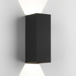 Astro Oslo 255 Applique murale LED 25.5x9x11cm IP65 éclairage intégré noir SW378127